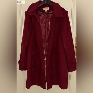 Women’s Michael kors wool blend winter coat size 1X
